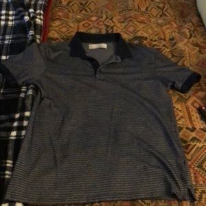 Men’s blue polo